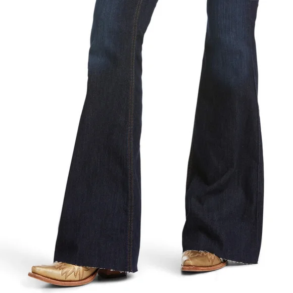 SOLD Ariat Ophelia High Rise Flare Jeans in Nashville sz 32 R Ariat REAL Jeans - Picture 6 of 11